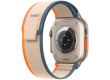 Apple Watch Ultra 2 GPS + Cellular, 49mm Titanium Case with Orange/Beige Trail Loop - M/L,Model A2986