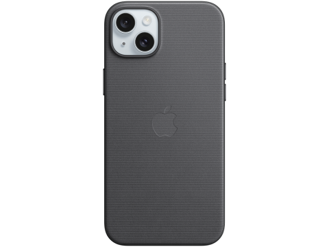 iPhone 15 Plus FineWoven Case with MagSafe - Black,Model A3133