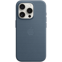 iPhone 15 Pro FineWoven Case with MagSafe - Pacific Blue,Model A3134