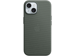 iPhone 15 FineWoven Case with MagSafe - Evergreen,Model A3132