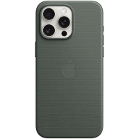 iPhone 15 Pro Max FineWoven Case with MagSafe - Evergreen,Model A3135