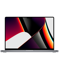 16-inch MacBook Pro: Apple M1 Pro chip with 10‑core CPU and 16‑core GPU, 1TB SSD - Space Grey, Model A2485