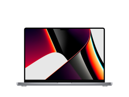 16-inch MacBook Pro: Apple M1 Pro chip with 10‑core CPU and 16‑core GPU, 1TB SSD - Space Grey, Model A2485