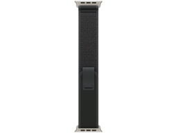 49mm Black Trail Loop - M/L - Natural Titanium Finish