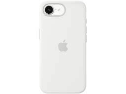 iPhone 16e Silicone Case – White