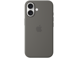 iPhone 16 Silicone Case with MagSafe - Stone Gray,Model A3313