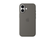 iPhone 16 Silicone Case with MagSafe - Stone Gray,Model A3313