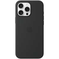 iPhone 16 Pro Max Silicone Case with MagSafe - Black,Model A3316