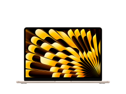13-inch MacBook Air: Apple M4 chip with 10-core CPU and 8-core GPU, 16GB, 256GB SSD - Starlight,Model A3240