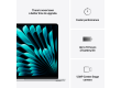 15-inch MacBook Air: Apple M4 chip with 10-core CPU and 10-core GPU, 16GB, 512GB SSD - Silver,Model A3241