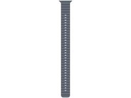 49mm Anchor Blue Ocean Band Extension - Natural Titanium Finish