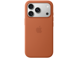 iPhone 17 Pro Silicone Case with MagSafe - Terra Cotta,Model A3559