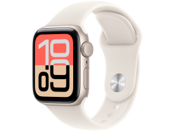 Apple Watch SE 3 GPS 40mm Starlight Aluminium Case with Starlight Sport Band - M/L,Model A3324