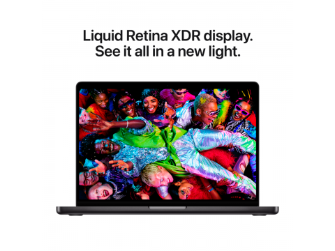 14-inch MacBook Pro: Apple M5 chip with 10-core CPU and 10-core GPU, 16GB, 512GB SSD - Space Black, Model A3434