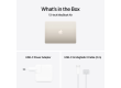 13-inch MacBook Air: Apple M5 chip with 10-core CPU and 10-core GPU, 16GB, 1TB SSD - Starlight,Model A3449