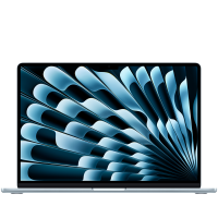 15-inch MacBook Air: Apple M5 chip with 10-core CPU and 10-core GPU, 16GB, 512GB SSD - Sky Blue,Model A3448