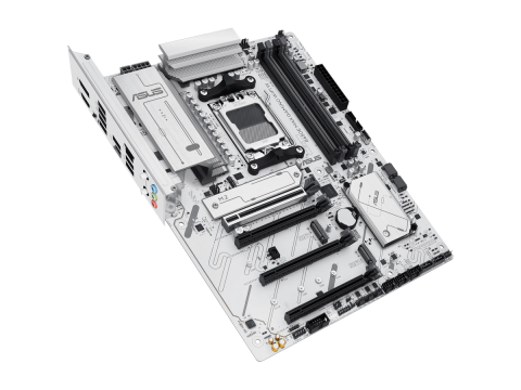 ASUS Main Baord Desktop AMD Socket AM5 AMD B650 Chipset 4 x DIMM slots, max. 256GB, DDR5 1 x DisplayPort1 x HDMI port 1 x Wi-Fi module 3 x M.2 slots 4 x SATA ATX Form Factor