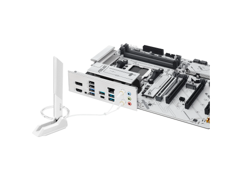 ASUS Main Baord Desktop AMD Socket AM5 AMD B650 Chipset 4 x DIMM slots, max. 256GB, DDR5 1 x DisplayPort1 x HDMI port 1 x Wi-Fi module 3 x M.2 slots 4 x SATA ATX Form Factor