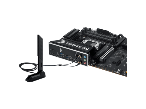ASUS Main Board Desktop Socket AM5 AMD B650 Chipset 4 x DIMM slots, max. 256GB, DDR5 1 x DisplayPort 1 x HDMI 1 x Wi-Fi module 3 x M.2 slots 4 x SATA ATX Form Factor