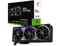ASUS Video Card NVIDIA GeForce RTX 5080 16GB GDDR7 Digital Max Resolution 7680 x 4320  Yes x 2 (Native HDMI 2.1b)Yes x 3 (Native DisplayPort 2.1b)HDCP Support Yes (2.3) 850W P/N