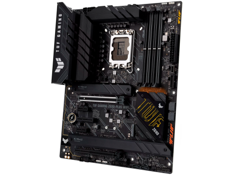 ASUS MB TUF GAMING Z690-PLUS WIFI, Z690, LGA1700, 4xDDR5, DP / HDMI, 1x PCIe 5.0 x16, 1xPCIe 3.0 x16, 2xPCIe 3.0 x4, 2xPCIe 3.0 x1 slots, 4xSATA, 4xM.2, 2.5G LAN, Wi-Fi 6E + BT5.2, ATX