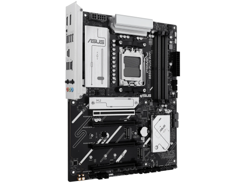 ASUS Main Board Desktop AMD Socket AM5 AMD B850 Chipset 4 x DIMM slots, max. 256GB 1 x DisplayPort 1 x HDMI port 1 x Wi-Fi module 3 x M.2 slots 4 x SATA ATX Form Factor