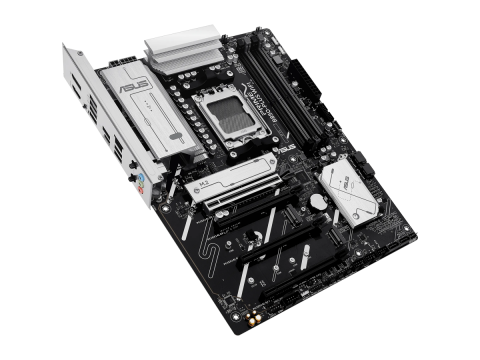 ASUS Main Board Desktop AMD Socket AM5 AMD B850 Chipset 4 x DIMM slots, max. 256GB 1 x DisplayPort 1 x HDMI port 1 x Wi-Fi module 3 x M.2 slots 4 x SATA ATX Form Factor