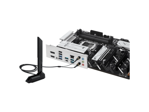 ASUS Main Board Desktop AMD Socket AM5 AMD B850 Chipset 4 x DIMM slots, max. 256GB 1 x DisplayPort 1 x HDMI port 1 x Wi-Fi module 3 x M.2 slots 4 x SATA ATX Form Factor
