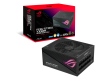 ASUS ROG Strix 1000W Gold Aura Edition PSU, ATX 3.0 compatible, PCIe Gen 5.0 ready, Fully modular, 80 Plus Gold, Lambda A++, Aluminum case, ROG heatsinks, Axial-tech fan design, Dual ball fan bearings, 0dB Technology, Aura Sync, 10-year warranty