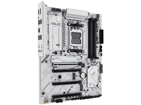 ASUS Main Board Desktop Socket AM5 AMD B850 Chipset 4 xDIMM slots,DDR5 1 x DisplayPort 1 x HDMI port 1 x PCIe 5.0 x16 slot(supports x16 mode) 1 x Wi-Fi module 3 x M.2 4 x SATA ATX Form Factor