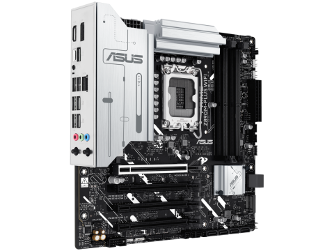 ASUS Main Board Desktop LGA1851 Intel Z890 Chipset 4 x DIMM slots, max. 256GB, DDR5 1 x DisplayPort 1 x HDMI 1 x Wi-Fi module 3 x M.2 slots 6 x SATA mATX Form Factor