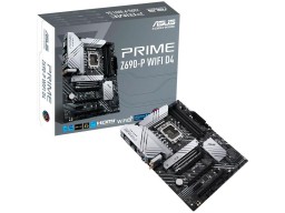 ASUS MB Z690 (LGA 1700) ATX motherboard with PCIe 5.0, three M.2 slots, 14+1 DrMOS, DDR4, HDMI, DisplayPortв WiFi 6, 2.5 Gb Ethernet, USB 3.2 Gen 2x2 Type-C, front USB 3.2 Gen 1 Type-C, Thunderboltв 4 header and Aur