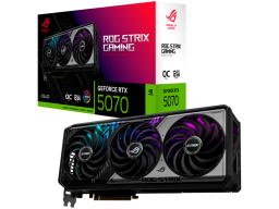 ASUS Video Card NVIDIA GeForce RTX 5070 12GB GDDR7 192-bit Digital Max Resolution 7680 x 4320 Yes x 2 (Native HDMI 2.1b)Yes x 3 (Native DisplayPort 2.1b) HDCP Support Yes (2.3) 750W P/N