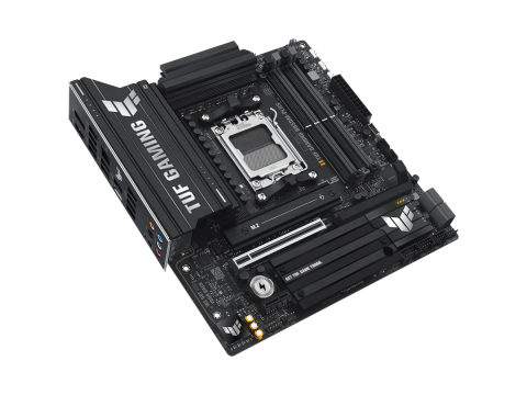 ASUS Main Board Desktop AMD Socket AM5 AMD B850 Chipset 4 x DIMM slots, max. 256GB, DDR5 1 x DisplayPort1 x HDMI port 1 x Wi-Fi module 3 x M.2 slots 4 x SATA m-ATX