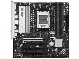 ASUS Main Board Desktop AMD Socket AM5 AMD B850 Chipset 4 x DIMM slots, max. 256GB 1 x DisplayPort 1 x HDMI port 1 x Wi-Fi module 3 x M.2 slots 4 x SATA ATX Form Factor
