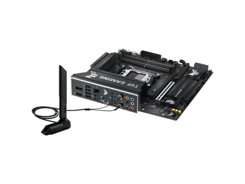 ASUS Main Board Desktop AMD Socket AM5 AMD B850 Chipset 4 x DIMM slots, max. 256GB, DDR5 1 x DisplayPort1 x HDMI port 1 x Wi-Fi module 3 x M.2 slots 4 x SATA micro-ATX Form Factor