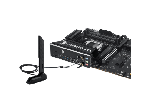 ASUS Main Board Desktop Socket AM5 AMD B850 Chipset 4 x DIMM slots, max. 256GB, DDR5 1 x DisplayPort 1 x HDMI port 1 x Wi-Fi module 3 x M.2 slots 4 x SATA ATX Form Factor