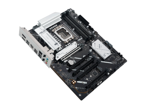 ASUS Main Board Desktop LGA1851 Intel B860 Chipset 4 x DIMM slots, max. 256GB, DDR5 1 x DisplayPort 1 x HDMI port 1 x Wi-Fi module 2 x M.2 slots 4 x SATA ATX Form Factor