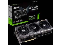 ASUS Video Card NVidia GeForce TUF Gaming RTX 4070 12GB OC Edition GDDR6X 1xHDMI 3xDP #90YV0IZ0-M0NA00