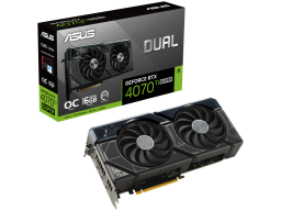 ASUS Video Card NVidia Dual GeForce RTX 4070 Ti SUPER OC Edition 16GB GDDR6X