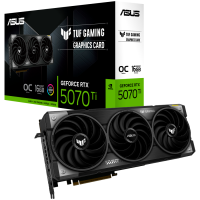 ASUS Video Card NVIDIA GeForce RTX 5070 Ti 16GB GDDR7 256-bit Digital Max Resolution 7680 x 4320 Yes x 2 (Native HDMI 2.1b)Yes x 3 (Native DisplayPort 2.1b) HDCP Support Yes (2.3) P/N 90YV0MD0-M0NA00