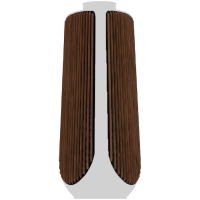 Beolab 50 Side Panel Set Walnut