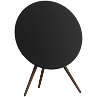 Beosound A9 5th Gen Speaker Black Anthracite (Back Black/Cover Black/Legs Dark Oak)