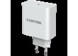 CANYON H-65, GAN 65W charger  Input:  100V-240V Output: 5.0V3.0A /9.0V3.0A /12.0V-3.0A/ 15.0V-3.0A /20.0V3.25A , Eu plug, Over- Voltage ,  over-heated, over-current and short circuit protection Compliant with CE RoHs,ERP. Size: 53*53*29mm, 110g, Whit