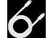 CANYON UC-44, cable, U4-CC-5A1M-E, USB4 TYPE-C to TYPE-C cable assembly 40G 1m 5A 240W(ERP) with E-MARK, CE, ROHS, white