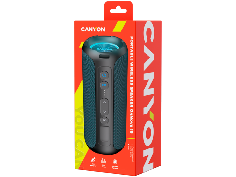 CANYON speaker OnMove 15 40W EQ TWS AUX Dark Blue
