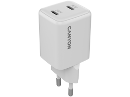 CANYON charger CU35CC GaN 35W 2xPD EU White