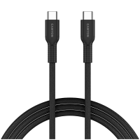 CANYON cable OnWire 60CL C-C 60W COLOR Braided 1m Black