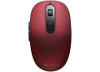 CANYON MW-9 2 in 1 Wireless optical mouse with 6 buttons, DPI 800/1000/1200/1500, 2 mode(BT/ 2.4GHz), Battery AA*1pcs, Red, silent switch for right/left keys, 65.4*112.25*32.3mm, 0.092kg