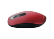 CANYON MW-9 2 in 1 Wireless optical mouse with 6 buttons, DPI 800/1000/1200/1500, 2 mode(BT/ 2.4GHz), Battery AA*1pcs, Red, silent switch for right/left keys, 65.4*112.25*32.3mm, 0.092kg